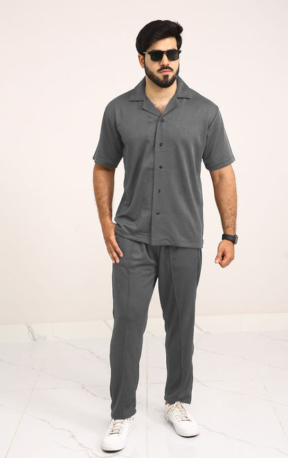 Luxury Men's Textured Co-ord set