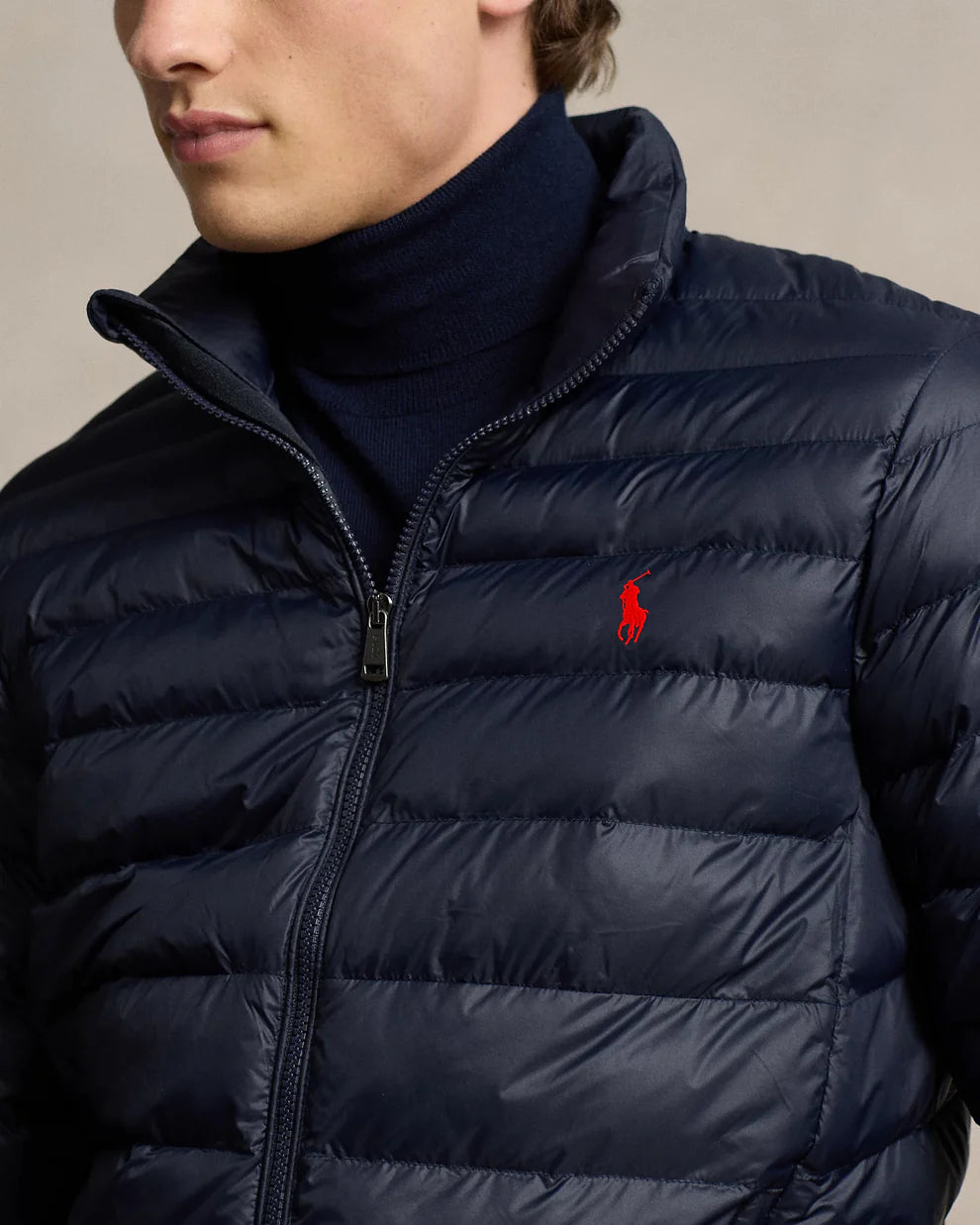 Blue Pony Full Sleeves Puffer Jacket - P/N