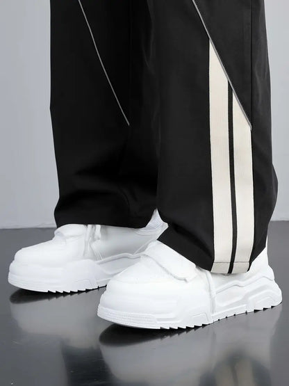 Imported Double Liner Pattern Loose Fit Trouser