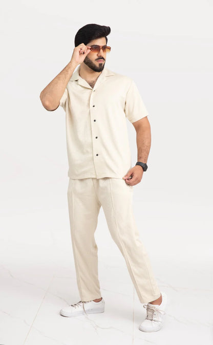 Luxury Men's Textured Co-ord set