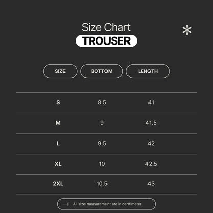 Imported Fabric Loose Bottom Cargo Trouser