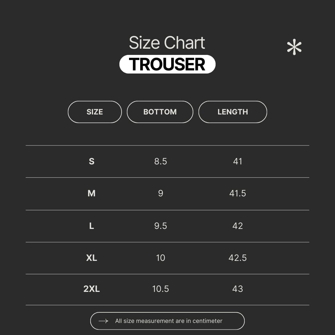 Stylish Loose-Fit  Baggy Trousers in Imported Fabric- unisex