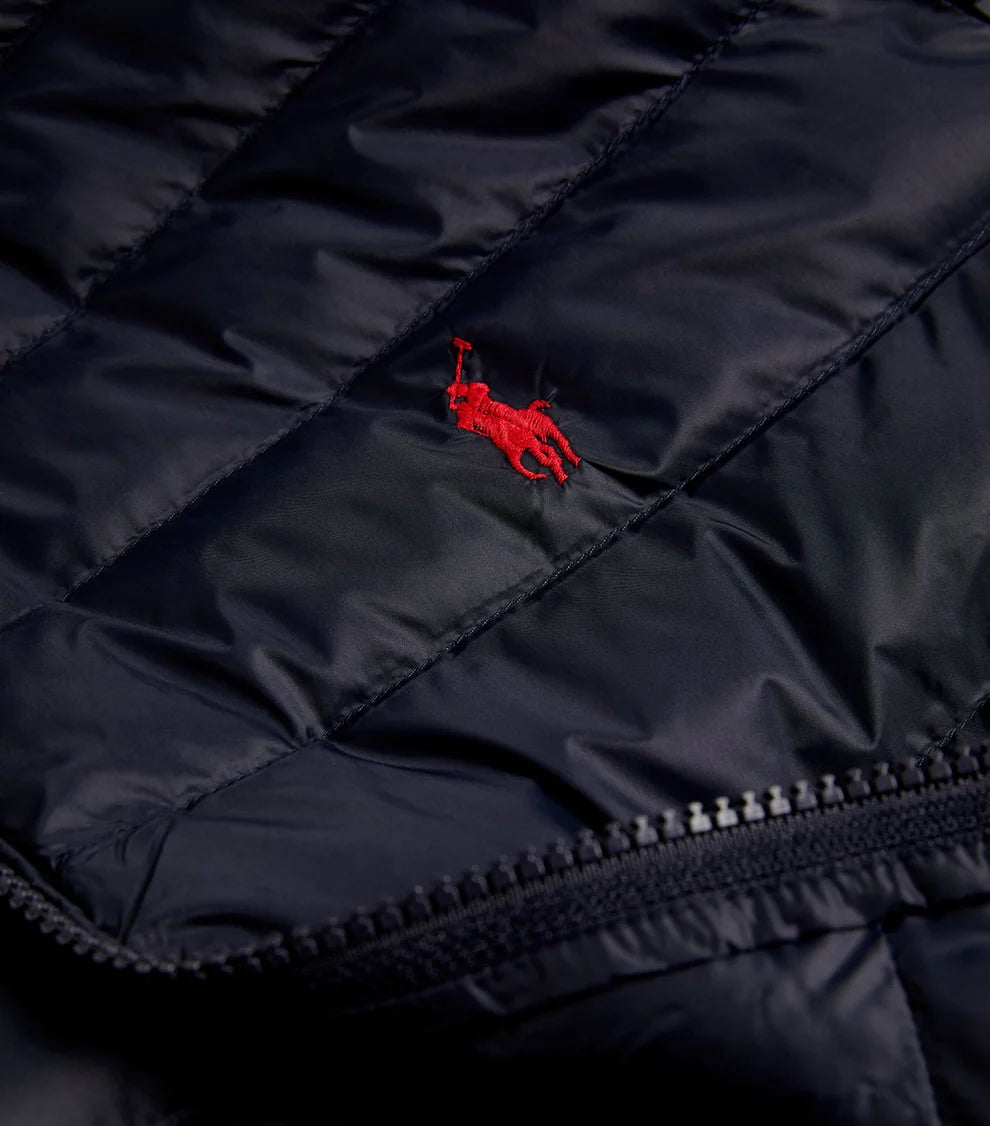 Blue Pony Full Sleeves Puffer Jacket - P/N