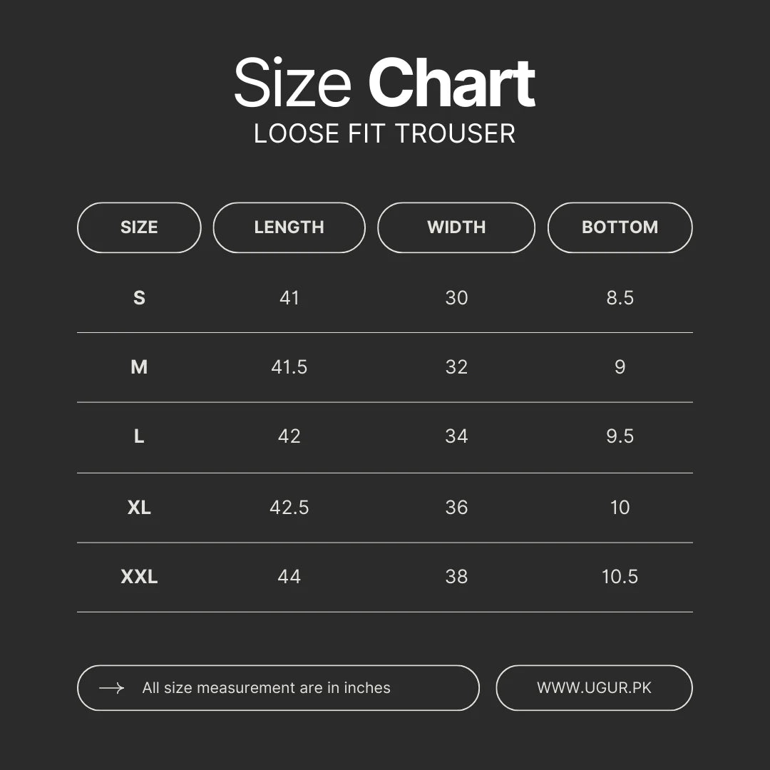 Side Liner Loose fit Premium Imported Fabric Trouser